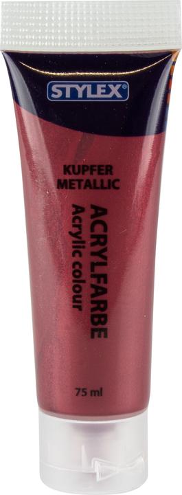 Productafbeelding Stylex Acrylverf 6er 75 ml veelkleurig (Veelkleurig metallic, 75 ml)