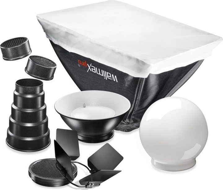 Actual product image Walimex Flash attachments 7pcs SonyF32X/Canon430EX