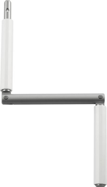 Produktbild Hautau Gelenkkurbel, Aluminium einbrennlackiert RAL 9016, 1 Stk