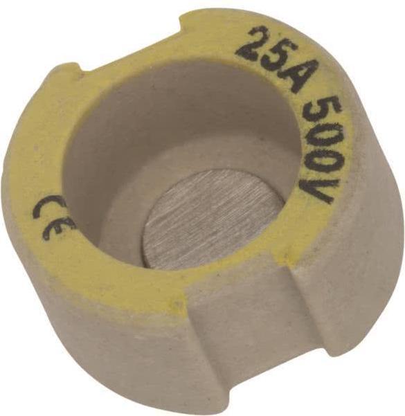 Actual product image Mersen D-screw fitting insert (25 A)