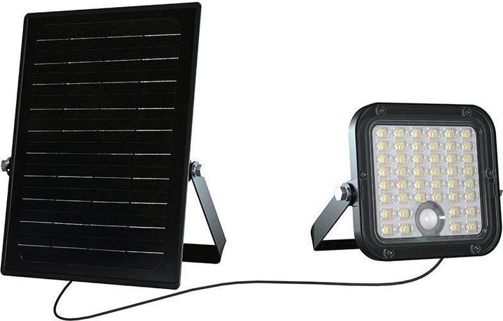 Immagine prodotto V-TAC VT-411CCT 23756 LED-Flutlichtstrahler, Solarmodul 10 W (1500 lm, IP65)