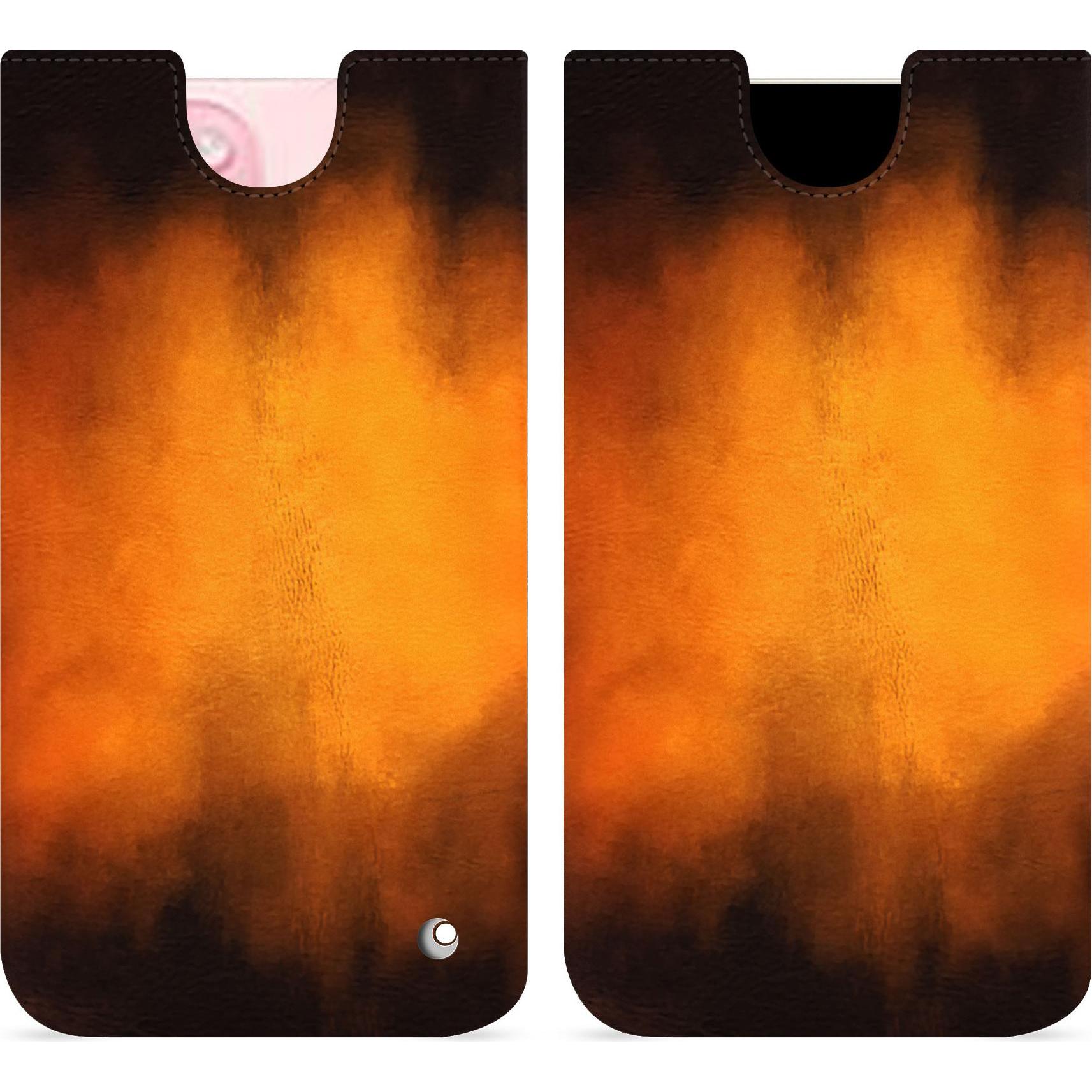 Thumbnail - Noreve Lederschutzhülle (Apple iPhone 15), Smartphone Hülle, Violett