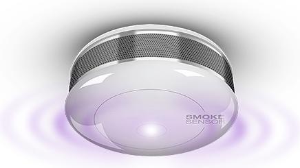 Actual product image Fibaro smoke sensor