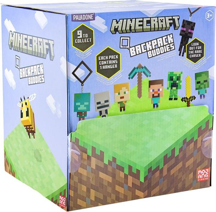 Actual product image Paladone Products Minecraft Taschenanhänger Backpack Buddies Mystery Bags Series 4 Display (24)