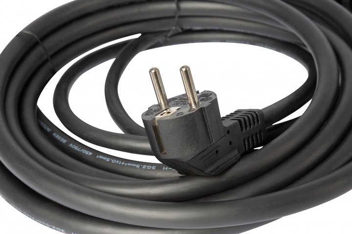 Image du produit Deltaco Câble de recharge EV (CEE 7/7, 3.60 kW, 16 A, 5 m)
