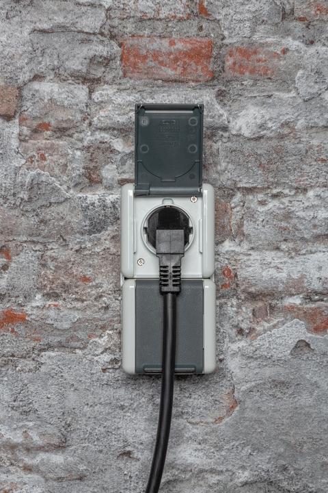 Actual product image Deltaco EV charging cable (CEE 7/7, 3.60 kW, 16 A, 5 m)