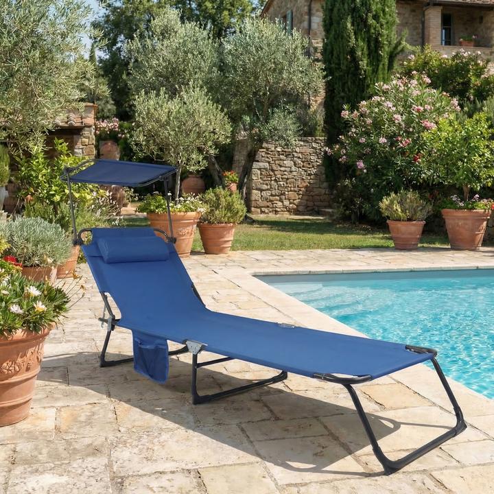 Produktbild VCM Sonnenliege (186 cm)