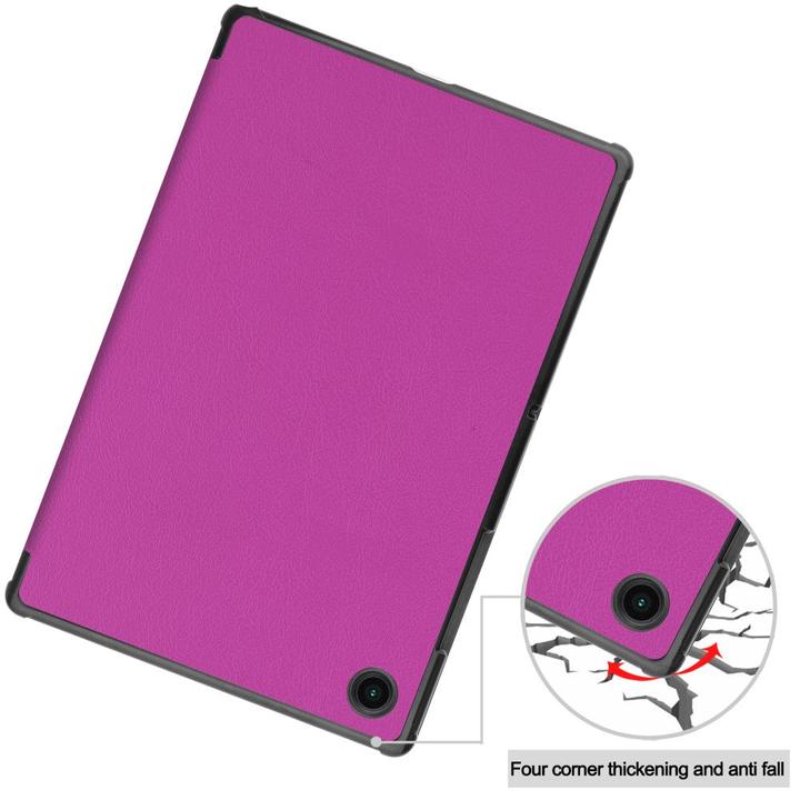 Productafbeelding Cover-Discount Galaxy Tab A8 10.5 - Drievoudige Smart Case paars (Galaxy Tab A8)