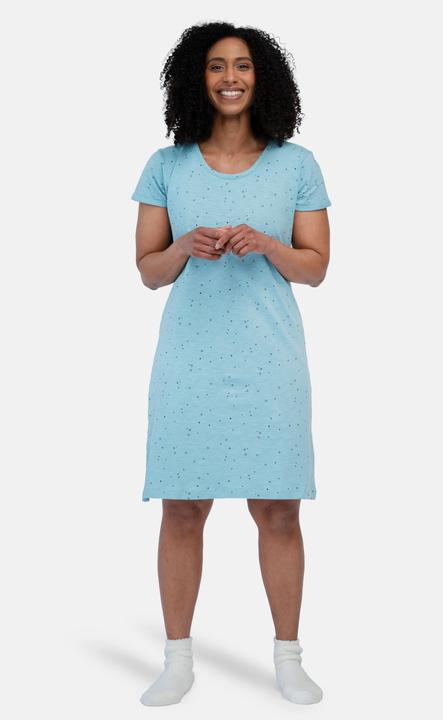 Produktbild greenjama Sleepshirt Slub Jersey mit Druck (38)