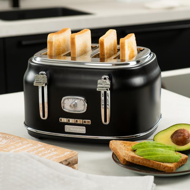 Actual product image Westinghouse Retro Breakfast Set, 2-Slot Toaster, Kettle, Stand Mixer (1.70 l)