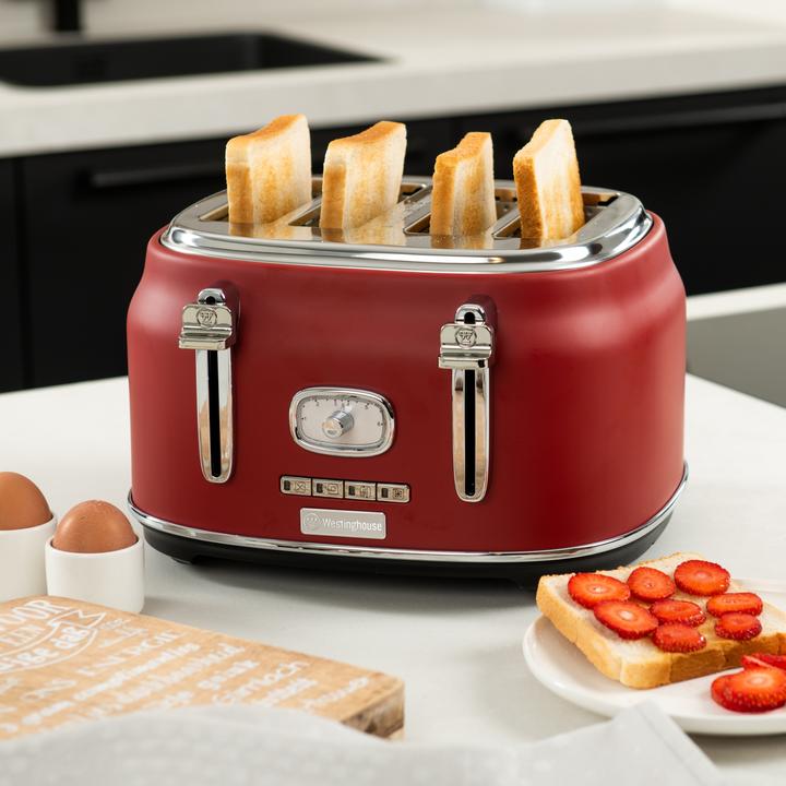 Actual product image Westinghouse Retro Breakfast Set, 2-Slot Toaster, Kettle, Stand Mixer (1.70 l)