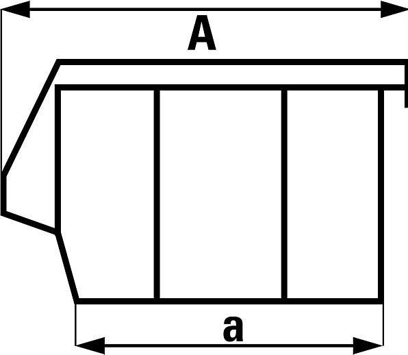 Image du produit kaiserkraft Bac à bec en polypropylène