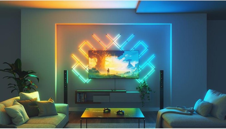 Immagine prodotto Nanoleaf Kit telecamera a specchio con schermo 4D (RGBW, 165.10 cm, Interno)