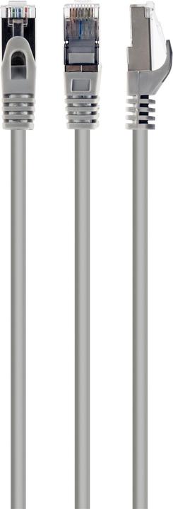 Actual product image Gembird S/FTP Cat. 6A LSZH patch cord, grey, 60 m (S/FTP, CAT6a, 60 m)