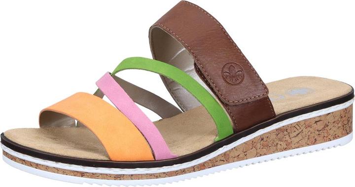 Produktbild Rieker - Basic - Pantoletten (38 EU Mehrfarbig) (38)