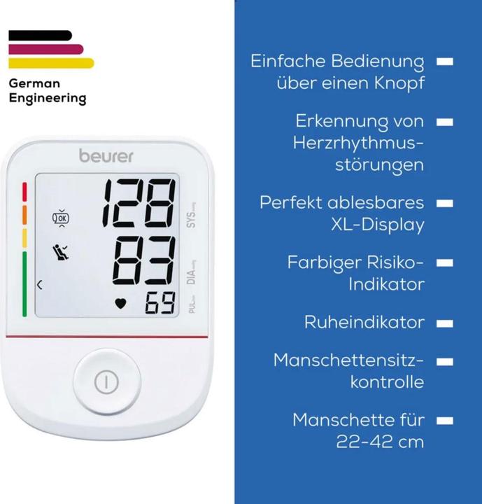 Produktbild Beurer BM 38 (Blutdruckmessgerät Oberarm)