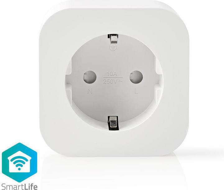 Actual product image Nedis WIFIP130FWT Smart Plug White
