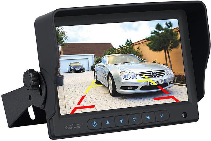 Actual product image Lescars Rear view camera for truck