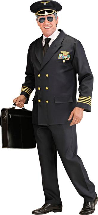 Actual product image Widmann Pilot Suit With Hat (3XL)