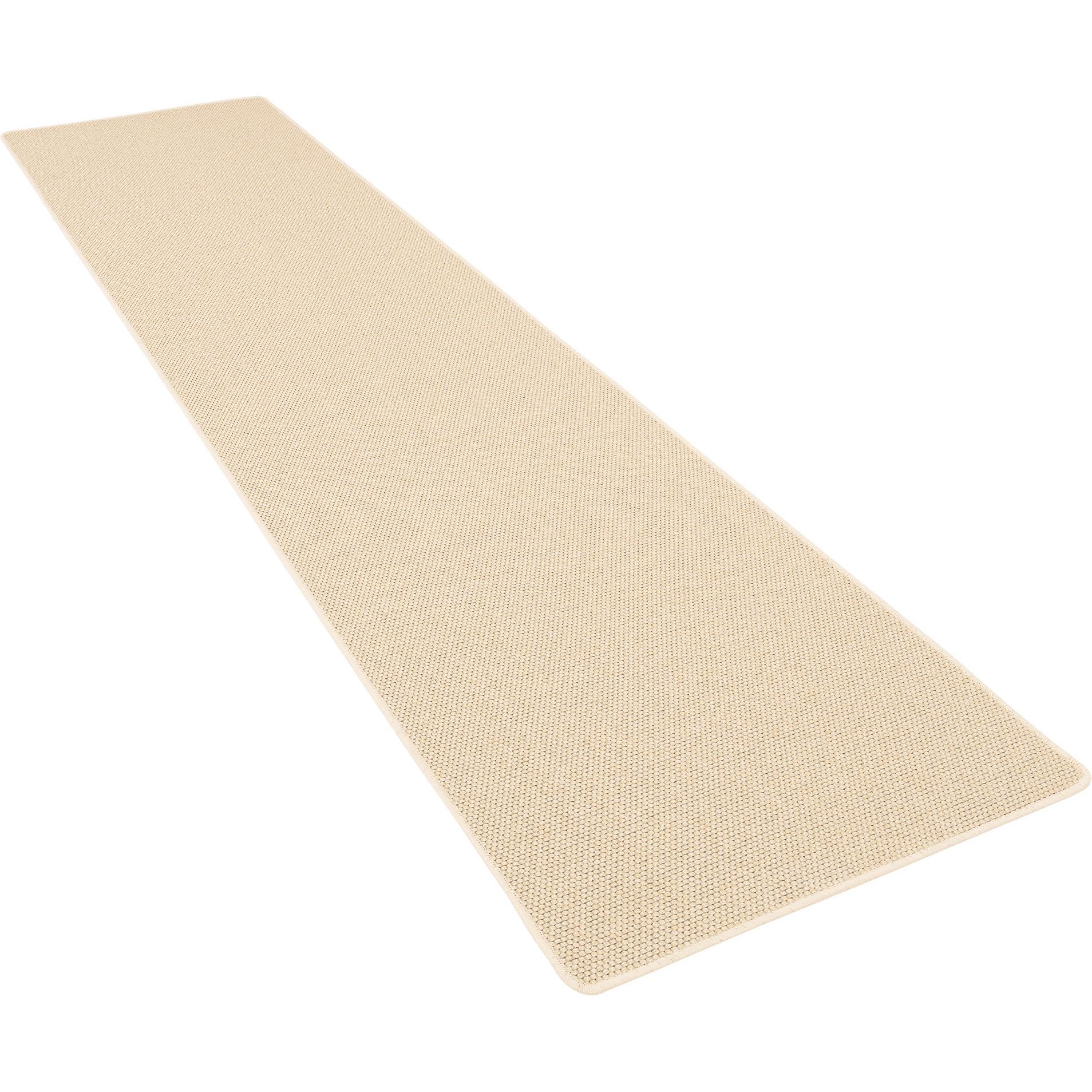 Snapstyle, Teppich, Natur Teppich Läufer Wolle Berber (80 x 320 cm)