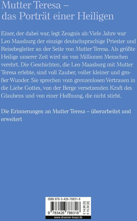 Actual product image Mutter Teresa (German, 2016)