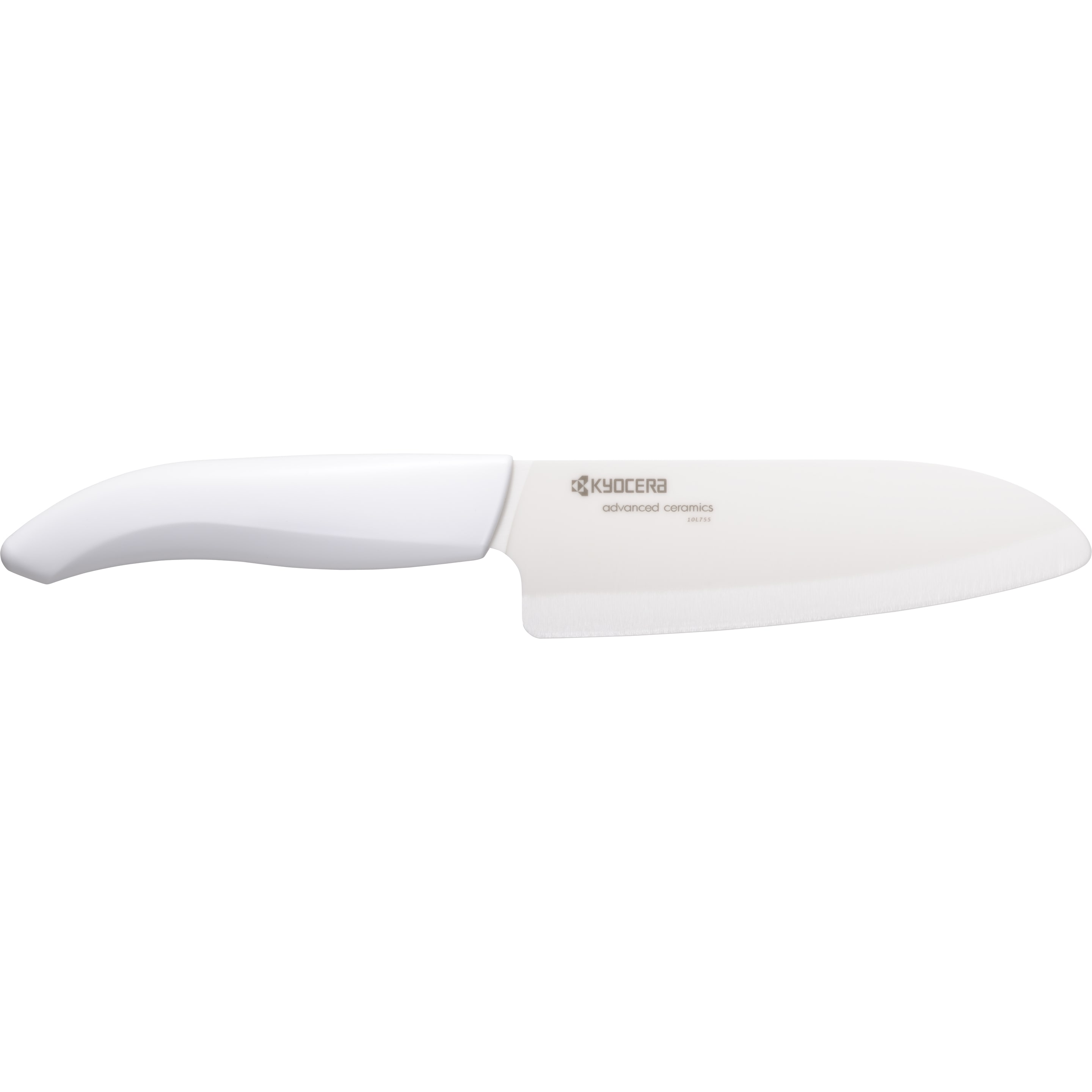 Kyocera Santoku, Küchenmesser, Weiss