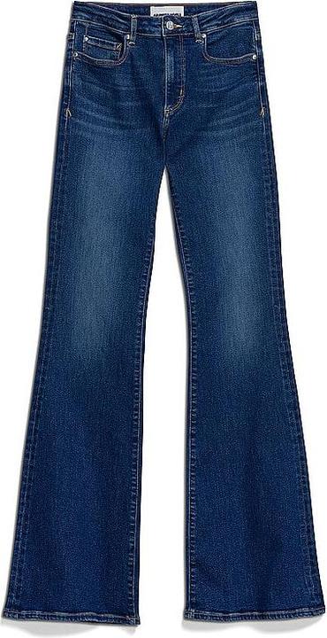 Actual product image Armedangels Mid Waist Anamaa Jeans Flared Clean Dark Blue (W27/L34)
