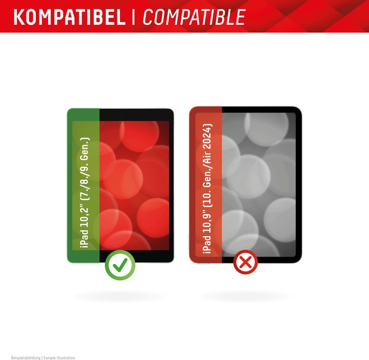Produktbild Displex Tablet Privacy Safe, Tablet Blickschutzfolie (1 Stück, IPad 7th gen. 2019, iPad 8, IPad 9, iPad Air 2019 (3. Gen))