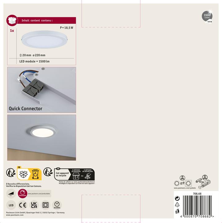 Produktbild Paulmann Atria Shine (1500 lm)