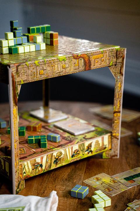 Actual product image Skellig Games SKED0025 - Block and Key, board game, for 1-4 players, from 14 years (DE edition) (German)