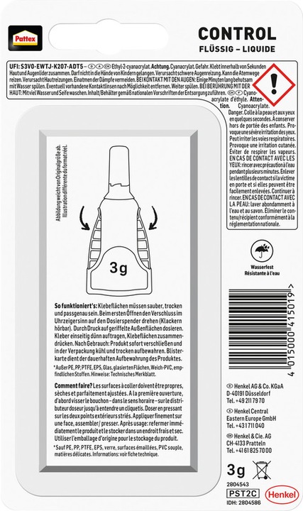 Image du produit Pattex Matic (3 g, 3.10 ml)