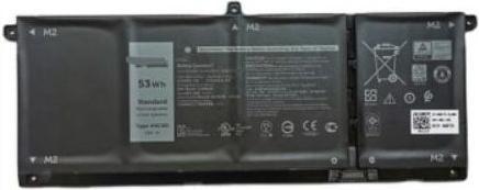 Image du produit Dell Batterie, 53WHR, 4 Cellule (4 cabines)
