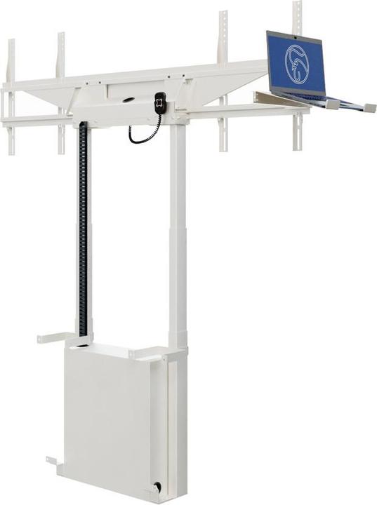 Hagor HP Twin Lift FW-DW motor. hoehenver. Liftsys. Boden-Wand Montage 2x 117165cm 46-65Zoll Fahrwe