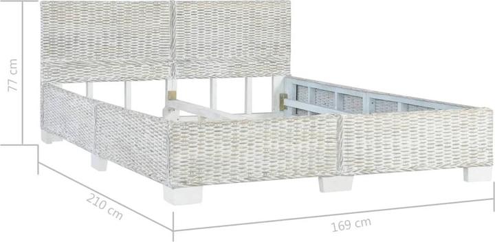 Actual product image vidaXL Bedstead (160 x 200 cm)