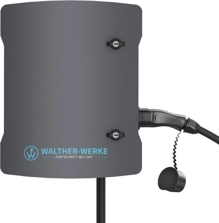 Actual product image Walther Werke Wallbox smartEVO 22 eMobility Charging Station Type 2 Mode 3 22kW RFID (Type 2, 22 kW)
