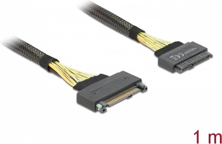 Image du produit Delock Câble SAS SF-8639 - Extension SFF-8639, 1m (100 cm, U.2)