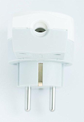 Actual product image Legrand Earthing contact plug with socket, single