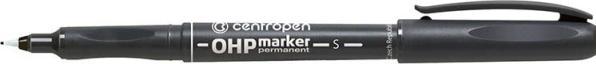 Centropen Marker 2634, schwarz, 10stk, 0.3mm, Alkoholfbasis, Preis pro Stück (Schwarz)