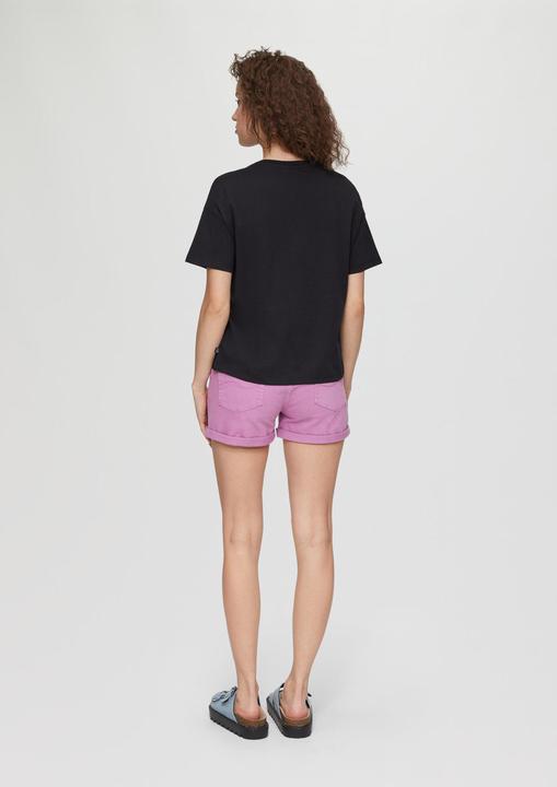 Produktbild S.Oliver T-Shirt Baumwoll-T-Shirt im Loose Fit mit Artwork-Print (XS)