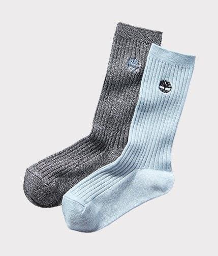 Actual product image Timberland 2Pp Ribbed Boot Sock