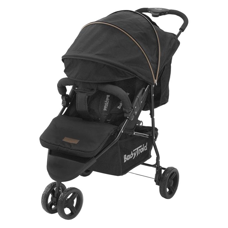 Babytrold, Kinderwagen, Easy Go Kinderwagens - Zwart