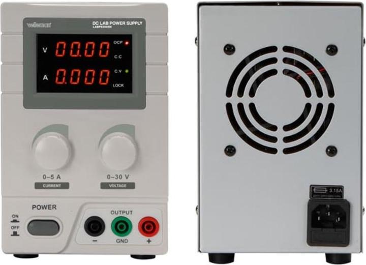 Actual product image Velleman DC Lab Power Supply