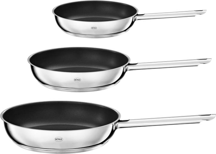 Rösle Roesle RO-13216 (Bratpfanne, Pfannenset + Topfset, Edelstahl)