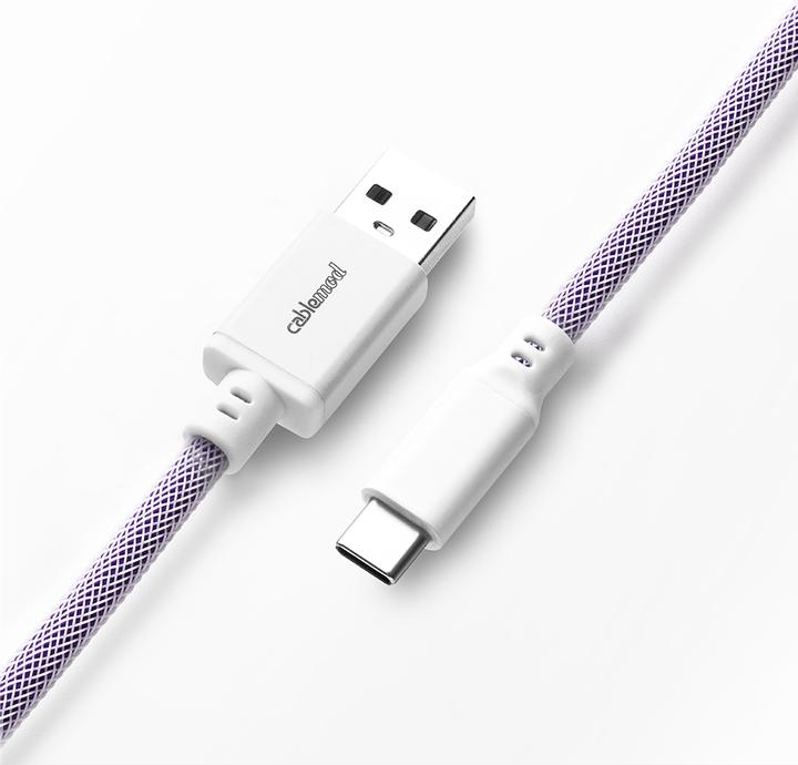 Immagine prodotto CableMod Cavo per tastiera a spirale Pro da USB-C a USB tipo A, Rum Raisin (1.50 m, USB 2.0)