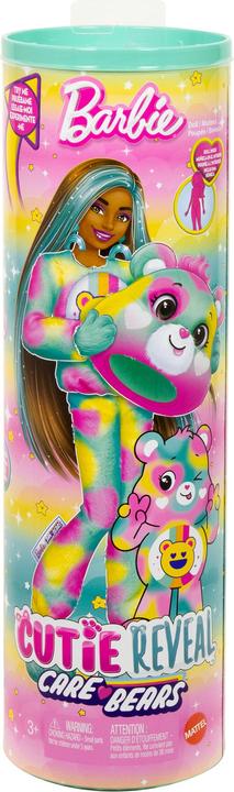Produktbild Barbie Puppe mit Accessoires, Glücksbärchis-Serie 2, Good-Vibes-Bärchi