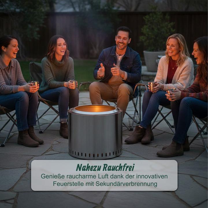 Produktbild Relaxdays Rauchfreie Feuerschale (49 cm)