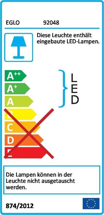 Energie-Label EGLO LED Stripes System (RGB, 170 cm, Indoor)