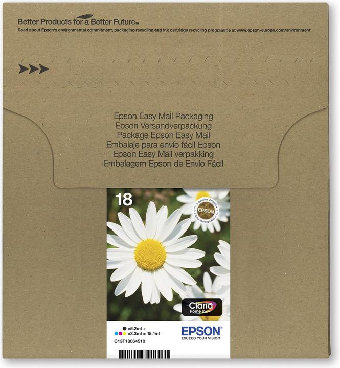 Image du produit Epson 18 Multipack (M, C, Y, CF)