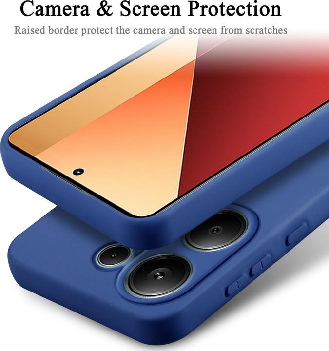 Image du produit Cadorabo Housse pour Redmi Note 13 pro 4G TPU avec protection liquide Design en silicone (Xiaomi Redmi Note 13 Pro 4G)