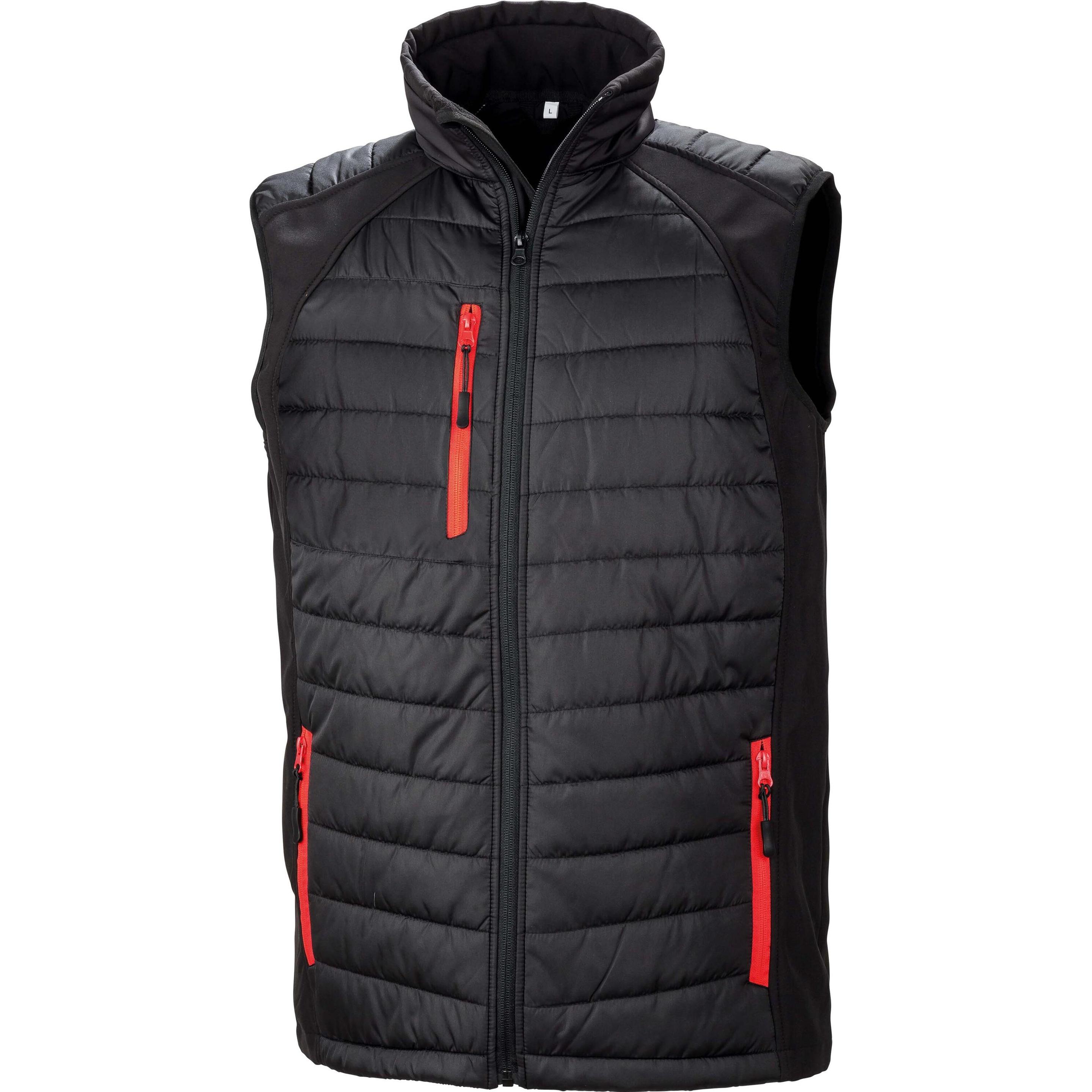 Thumbnail - Regatta, Herren, Weste, Softshell Rembourré Black Compass, Schwarz, (XL)
